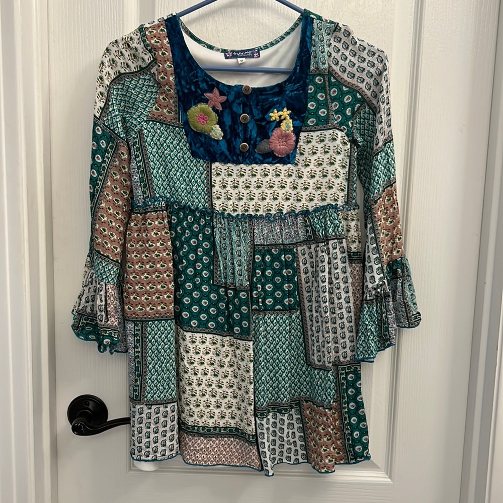 Truly Me Floral Dress - Size 12